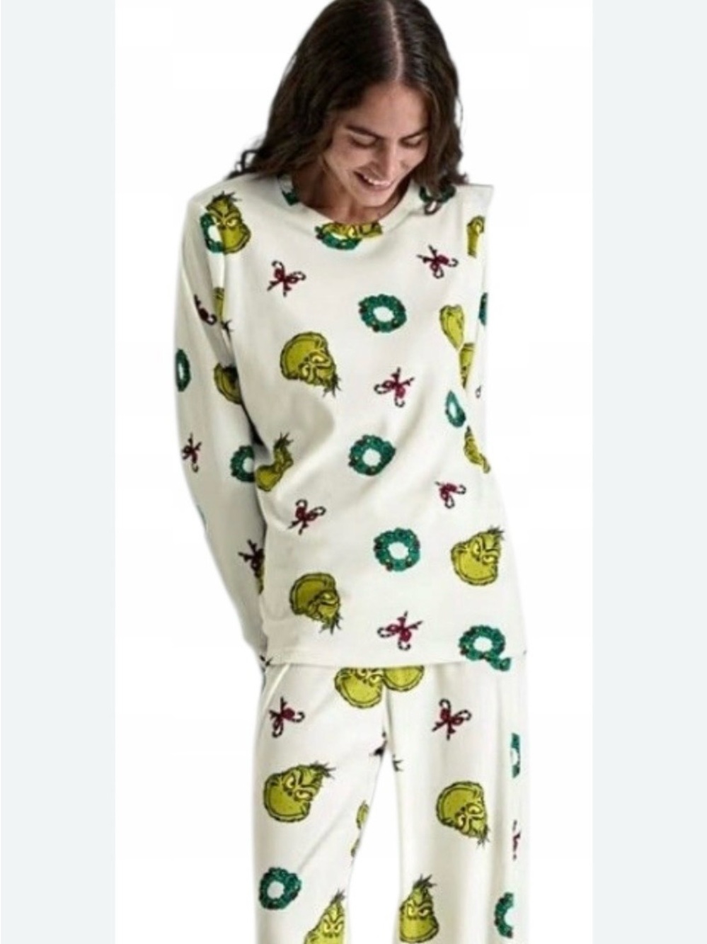 New GRINCH Holiday Women’s Pajamas.  Lightweight Fleece. SZ Small